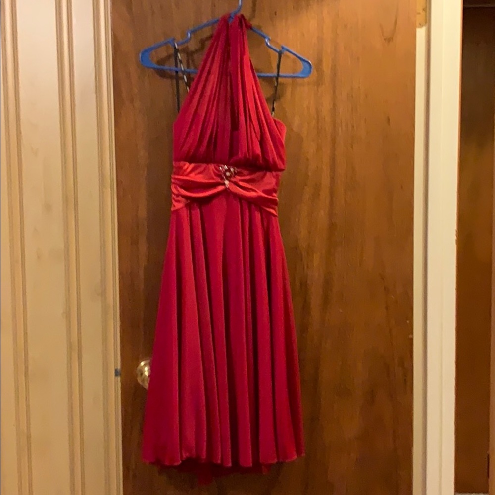 Red Evening dress